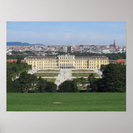 Schönbrunn Wien Österrike Poster