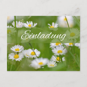Schöne Einladungskarte für Deine Feierlichkeit! Vykort