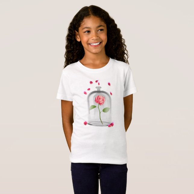 Schöne und das Biest T-shirt (Hel framsida)