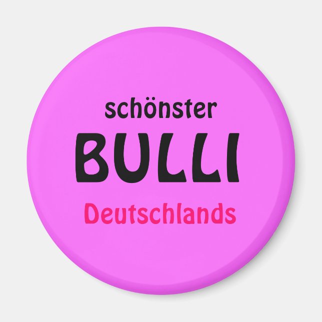 schönster, BULLI, Deutschlands Magnet (Framsidan)