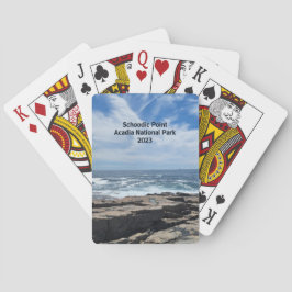 Schoodic-halvön, Acadia National Park, Maine Casinokort
