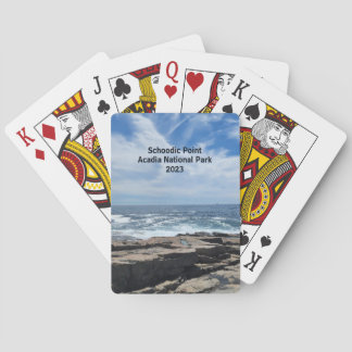 Schoodic-halvön, Acadia National Park, Maine Casinokort