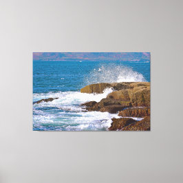Schoodic Stänk Wrapped Canvas Triptych