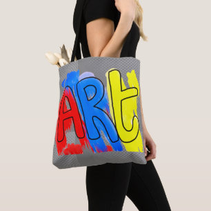 School Art Teacher Student Tote Bag Tygkasse