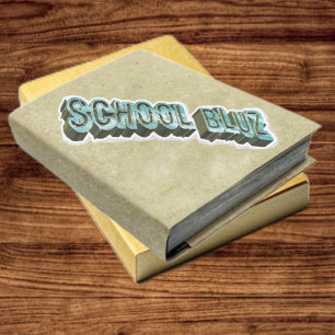 School Bluz-3D Klistermärken