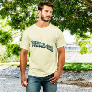 School Bluz-3D T Shirt