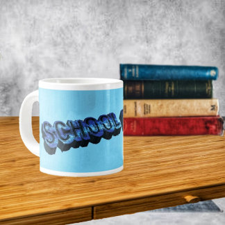 School Bluz-3DII Jumbo Mugg