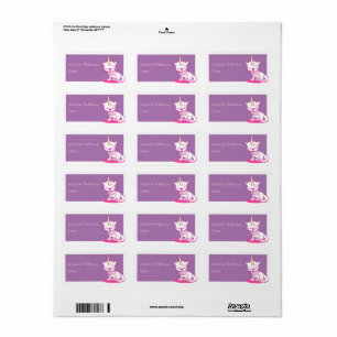 School Bok Adressetikett