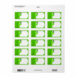 School Bok-etikett Adressetikett