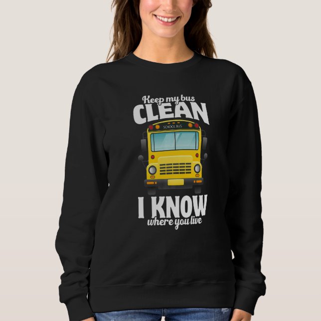 School Bus Driver Appreciation Back To School Busm T Shirt (Framsida)