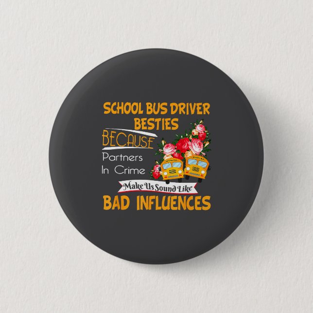 School Bus Driver Ies  Knapp (Framsida)