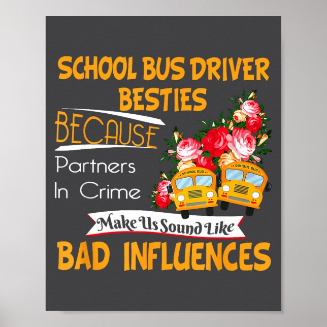 School Bus Driver Ies  Poster (Framsidan)