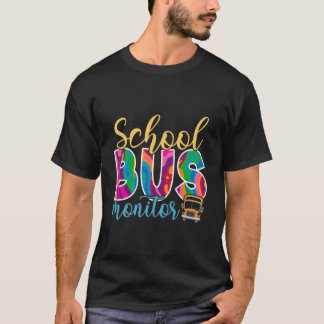 School Bus Monitor T Shirt