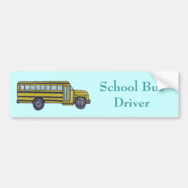 School Buss Bildekal