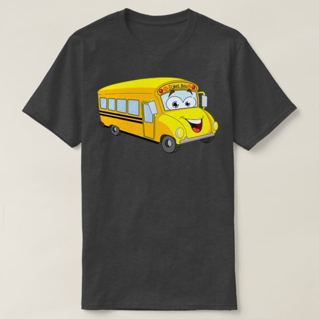 School Buss Drive Back to school 5 T Shirt (Design framsida)