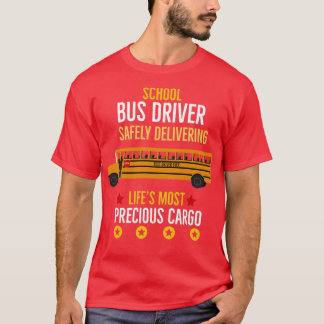 School Buss Driver 4 T Shirt