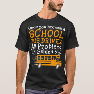 School Buss Driver 5 T Shirt