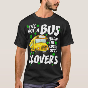 School Buss Driver Saint St patricks day 2023 Cute T Shirt