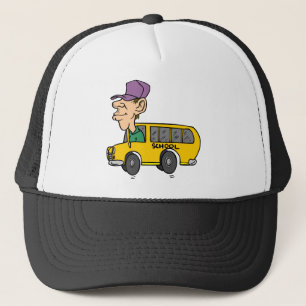 School Buss Driver Truckerkeps