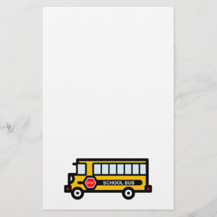 School buss flygblad