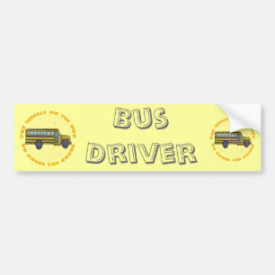 School Buss Hjul Bildekal