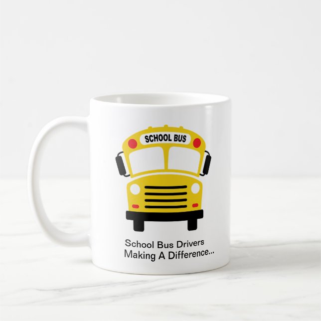 School Buss Kaffemugg (Vänster)