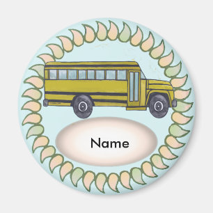 School Buss magnet