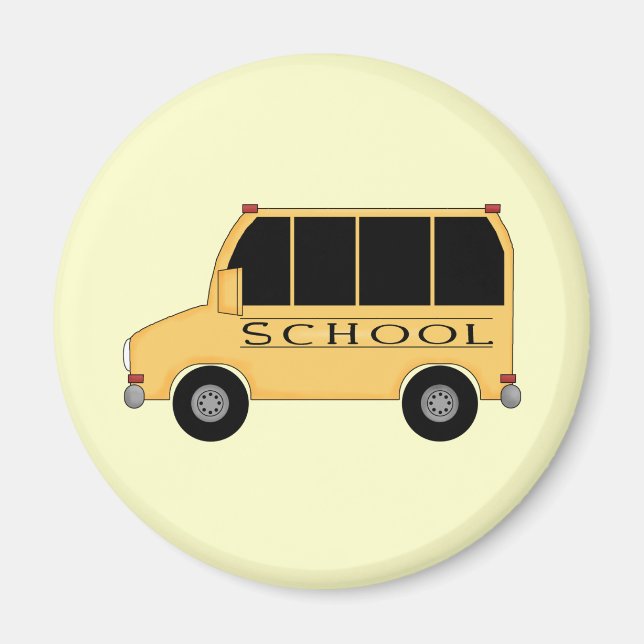 School Buss Magnet (Framsidan)