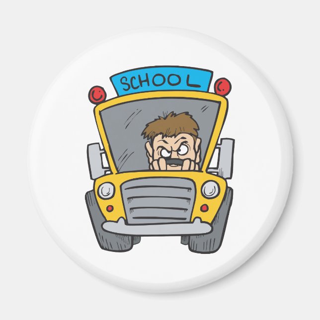 School Buss Magnet (Framsidan)