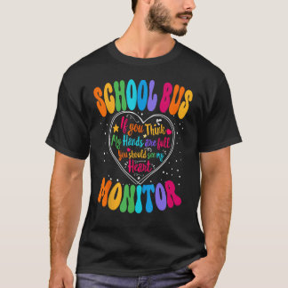 School Buss Monitor Squad Back to School Matching T Shirt
