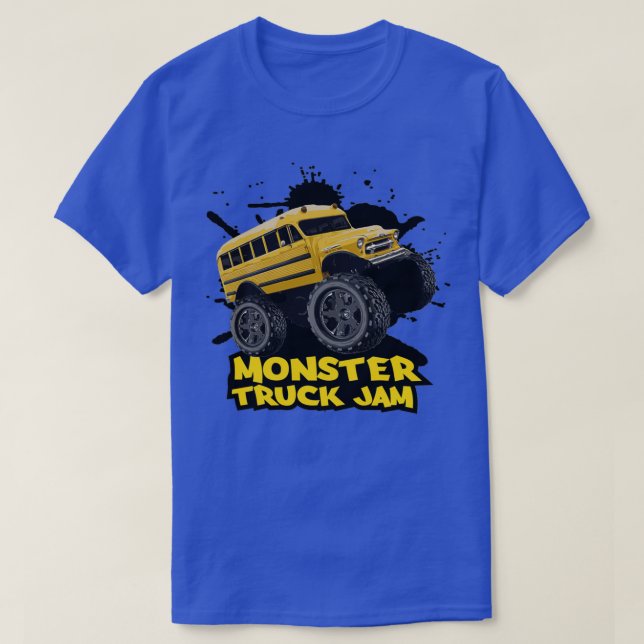 SCHOOL BUSS MONSTER LASTBIL SYLT T SHIRT (Design framsida)