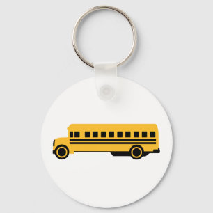 School buss nyckelring