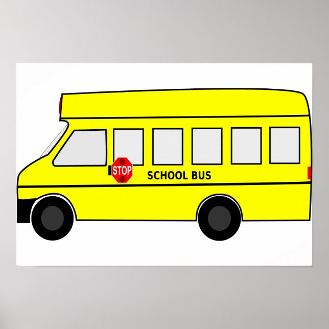 School Buss Poster (Framsidan)