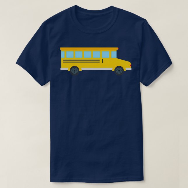 School Buss Service T Shirt (Design framsida)