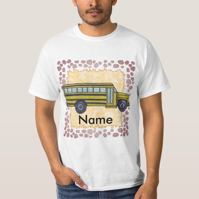 School Buss T-Shirt (Framsida)