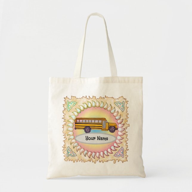School Buss Tygkasse (Framsidan)