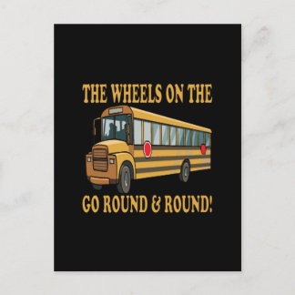 School Buss Vykort
