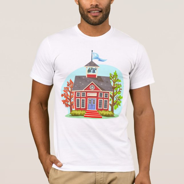 School Byggnads Manar T-Shirt (Framsida)