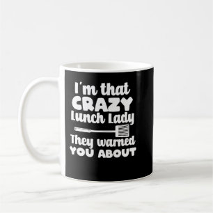 School Cafeteria Worker - Lunch Dam School Staff Kaffemugg
