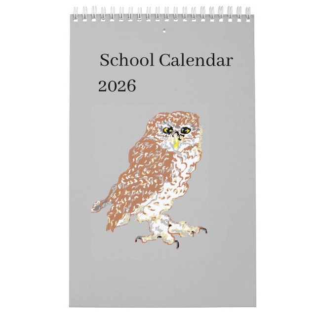 School Calendar : 2026 Kalender (Omslag)