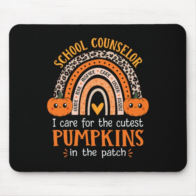 School Counselor Rainbow Leopard Print Halloween C Musmatta (Framsidan)