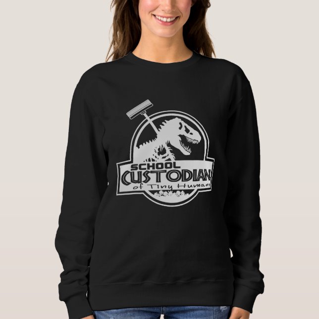 School Custodian Of Tiny Humans  Back To School Ja T Shirt (Framsida)