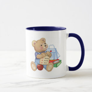School Days Teddy Mugg