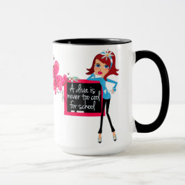 School Diva Mugg