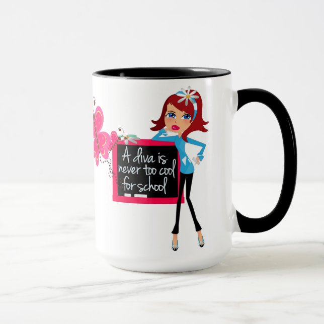 School Diva Mugg (Höger)