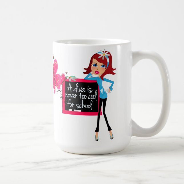 School Diva Mugg (Höger)