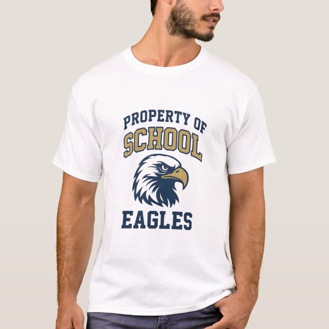 School Eagles T Shirt (Framsida)