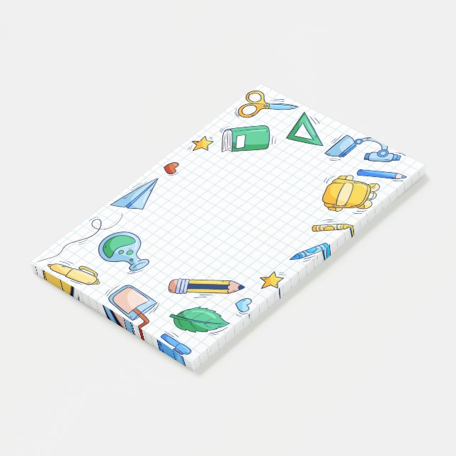 School Essentials Post-it Block (Vinklad)