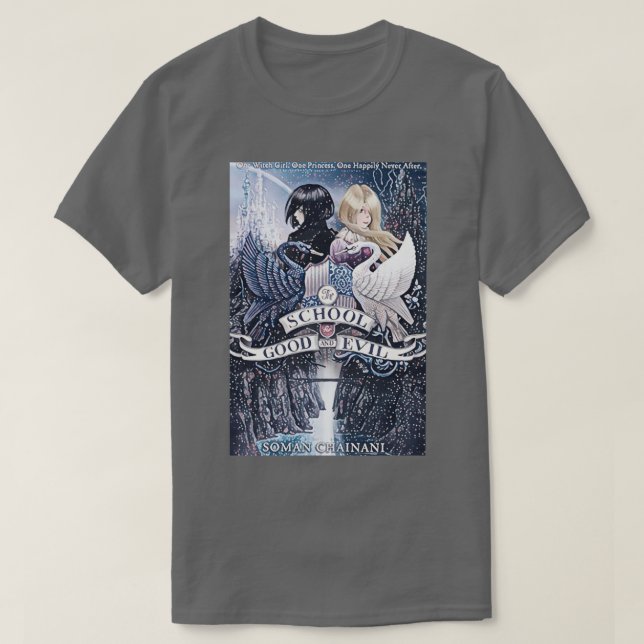 School for good and evil t shirt (Design framsida)