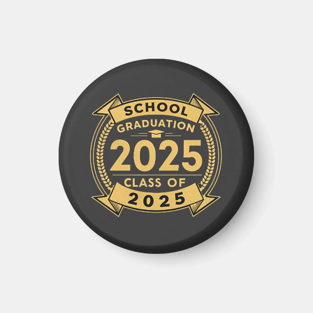 School graduation 2025 magnet (Framsidan)